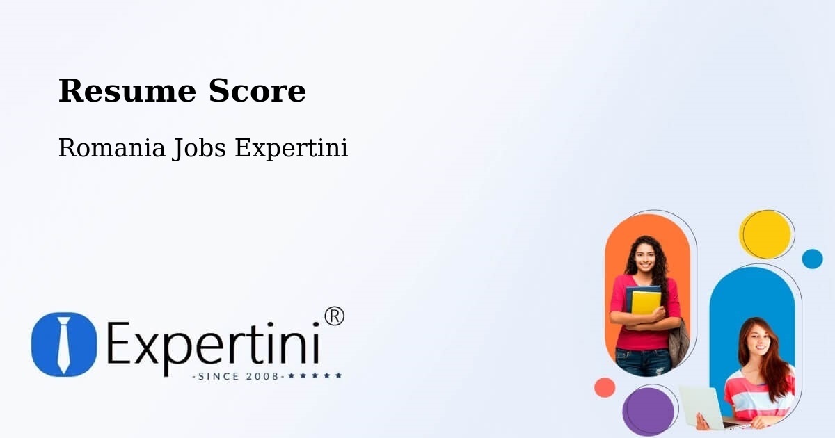 Resume Score & Job Description Match Tool – Boldur - Romania Jobs Expertini
